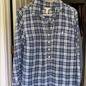 J. Crew Plaid Women’s Popover